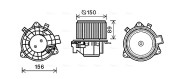 FT8417 AVA QUALITY COOLING elektromotor vnútorného ventilátora FT8417 AVA QUALITY COOLING