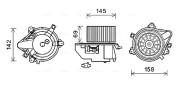 FT8419 Elektromotor, vnitřní ventilátor AVA QUALITY COOLING