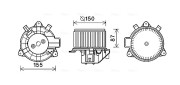 FT8429 Elektromotor, vnitřní ventilátor AVA QUALITY COOLING