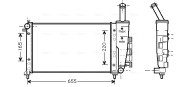 FTA2275 AVA QUALITY COOLING chladič motora FTA2275 AVA QUALITY COOLING