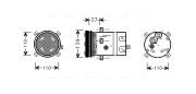 FTAK198 Kompresor, klimatizace AVA QUALITY COOLING