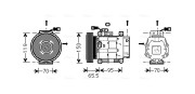 FTK031 AVA QUALITY COOLING kompresor klimatizácie FTK031 AVA QUALITY COOLING