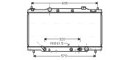 HD2166 AVA QUALITY COOLING chladič motora HD2166 AVA QUALITY COOLING