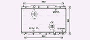 HD2315 AVA QUALITY COOLING chladič motora HD2315 AVA QUALITY COOLING