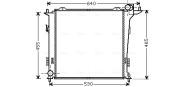 HY2207 AVA QUALITY COOLING nezařazený díl HY2207 AVA QUALITY COOLING