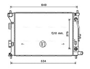 HY2390 AVA QUALITY COOLING chladič motora HY2390 AVA QUALITY COOLING