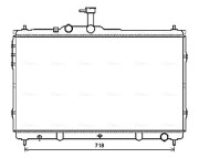 HY2392 AVA QUALITY COOLING chladič motora HY2392 AVA QUALITY COOLING