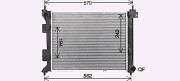 HY2479 AVA QUALITY COOLING chladič motora HY2479 AVA QUALITY COOLING