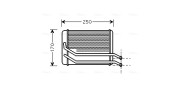 HY6118 Výměník tepla, vnitřní vytápění AVA QUALITY COOLING