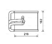 HY6254 Výměník tepla, vnitřní vytápění AVA QUALITY COOLING