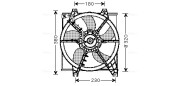 HY7506 AVA QUALITY COOLING nezařazený díl HY7506 AVA QUALITY COOLING