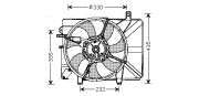 HY7526 AVA QUALITY COOLING nezařazený díl HY7526 AVA QUALITY COOLING