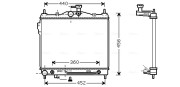 HYA2102 AVA QUALITY COOLING nezařazený díl HYA2102 AVA QUALITY COOLING