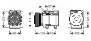 HYAK209 AVA QUALITY COOLING nezařazený díl HYAK209 AVA QUALITY COOLING