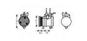 HYK201 Kompresor, klimatizace AVA QUALITY COOLING