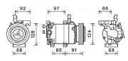 HYK412 AVA QUALITY COOLING nezařazený díl HYK412 AVA QUALITY COOLING