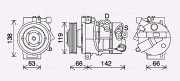 HYK452 AVA QUALITY COOLING nezařazený díl HYK452 AVA QUALITY COOLING