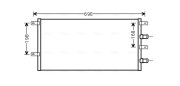 IV2131 Chladič, chlazení motoru AVA QUALITY COOLING