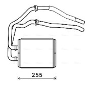 IV6105 Výměník tepla, vnitřní vytápění AVA QUALITY COOLING