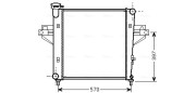 JE2042 Chladič, chlazení motoru AVA QUALITY COOLING