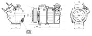 JRAK061 Kompresor, klimatizace AVA QUALITY COOLING