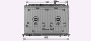 KA2302 AVA QUALITY COOLING nezařazený díl KA2302 AVA QUALITY COOLING