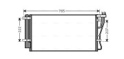 KA5105D Kondenzátor, klimatizace AVA QUALITY COOLING