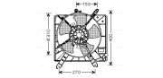 KA7505 AVA QUALITY COOLING nezařazený díl KA7505 AVA QUALITY COOLING