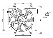 KA7520 AVA QUALITY COOLING nezařazený díl KA7520 AVA QUALITY COOLING