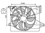 KA7539 AVA QUALITY COOLING nezařazený díl KA7539 AVA QUALITY COOLING