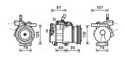 KAAK161 AVA QUALITY COOLING nezařazený díl KAAK161 AVA QUALITY COOLING