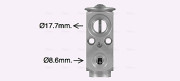 MS1753 Expanzní ventil, klimatizace AVA QUALITY COOLING