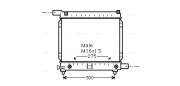 MS2064 AVA QUALITY COOLING chladič motora MS2064 AVA QUALITY COOLING