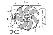 MS7522 AVA QUALITY COOLING nezařazený díl MS7522 AVA QUALITY COOLING