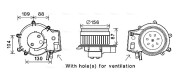 MS8625 vnitřní ventilátor AVA QUALITY COOLING