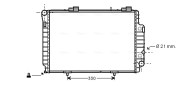 MSA2230 AVA QUALITY COOLING nezařazený díl MSA2230 AVA QUALITY COOLING