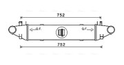 MSA4596 AVA QUALITY COOLING nezařazený díl MSA4596 AVA QUALITY COOLING