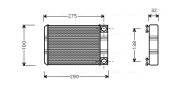 MSA6312 AVA QUALITY COOLING nezařazený díl MSA6312 AVA QUALITY COOLING