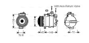 MSK587 Kompresor, klimatizace AVA QUALITY COOLING