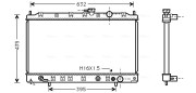 MT2081 AVA QUALITY COOLING chladič motora MT2081 AVA QUALITY COOLING