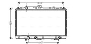 MT2114 AVA QUALITY COOLING chladič motora MT2114 AVA QUALITY COOLING