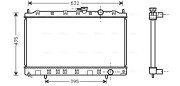 MT2130 AVA QUALITY COOLING chladič motora MT2130 AVA QUALITY COOLING