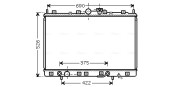 MT2190 AVA QUALITY COOLING chladič motora MT2190 AVA QUALITY COOLING