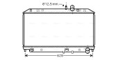 MZ2169 Chladič, chlazení motoru AVA QUALITY COOLING