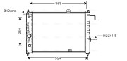 OL2052 Chladič, chlazení motoru AVA QUALITY COOLING