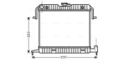 OL2087 AVA QUALITY COOLING chladič motora OL2087 AVA QUALITY COOLING