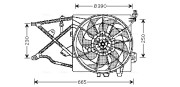 OL7505 AVA QUALITY COOLING nezařazený díl OL7505 AVA QUALITY COOLING