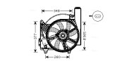 OL7531 AVA QUALITY COOLING ventilátor chladenia motora OL7531 AVA QUALITY COOLING