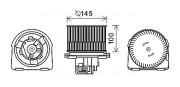 OL8619 vnitřní ventilátor AVA QUALITY COOLING