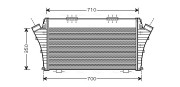 OLA4401 Chladič turba AVA QUALITY COOLING